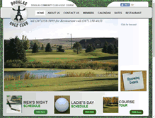 Tablet Screenshot of douglaswygolf.com